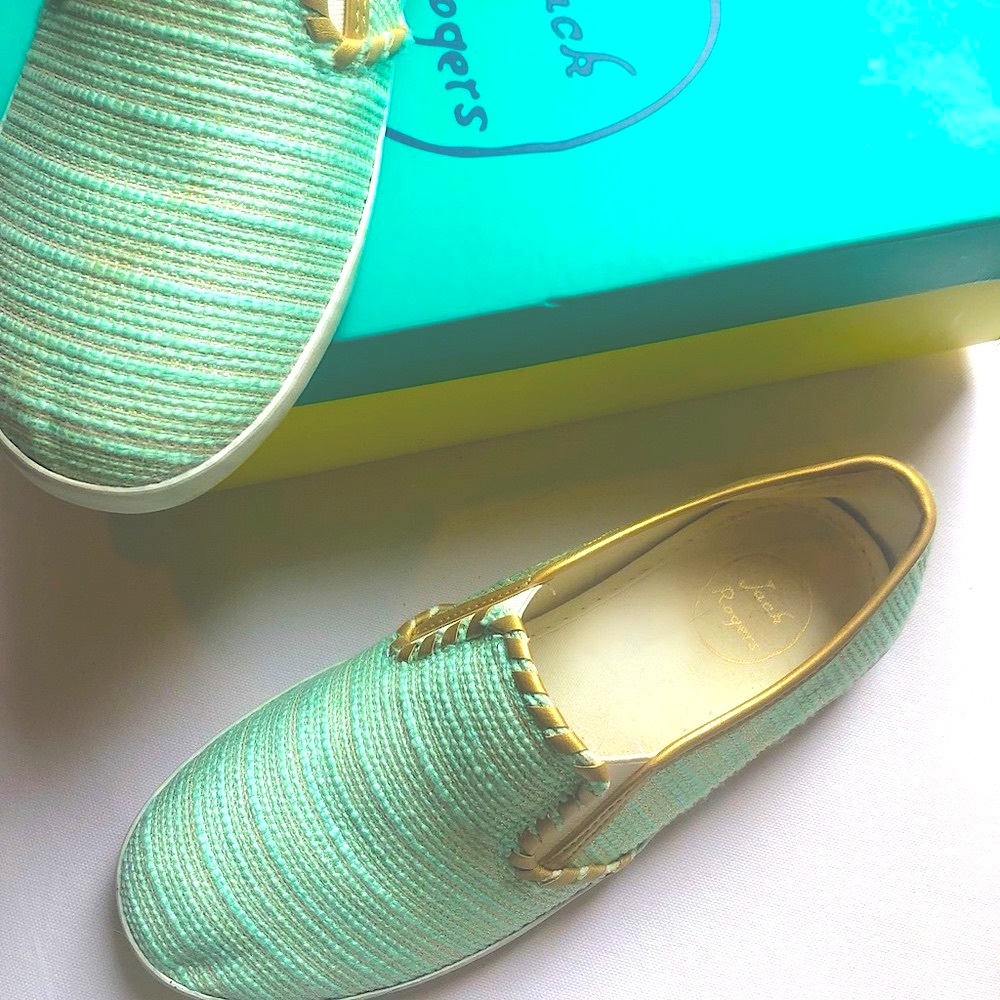 Jack Rogers Baldwin Slip-ons in Mint